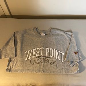 Vintage 90s West Point Military US Army T-Shirt Tee  USA XL